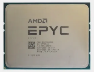 Процессор AMD EPYC 7313P <100-000000339> - 3.0-3.7GHz, 16C 32T, 155W, SP3, 128MB L3